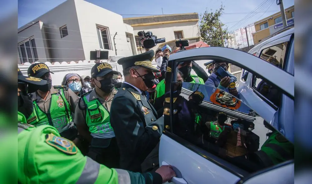 General PNP de la IX Macro Región Policial, Miguel Cayetano Cuadros. Foto: Rodrigo Talavera/La República General PNP de la IX Macro Región Policial, Miguel Cayetano Cuadros. Foto: Rodrigo Talavera/La República