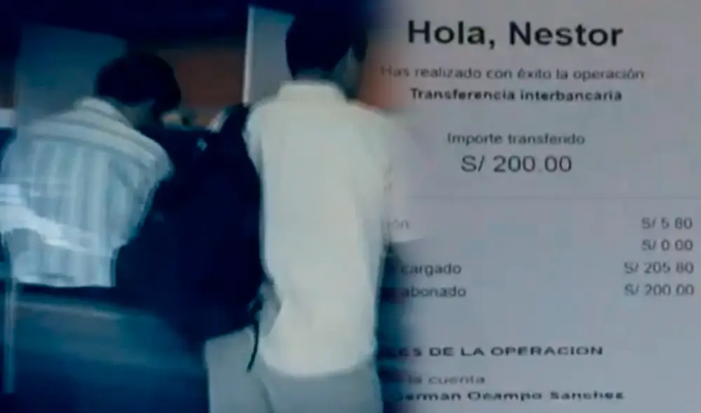 El hombre fue alertado del robo a través de unos mensajes de texto. Foto: composición La República / captura de ATV Noticias El hombre fue alertado del robo a través de unos mensajes de texto. Foto: composición La República / captura de ATV Noticias