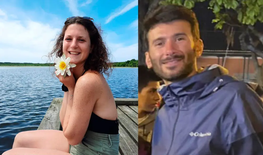 Ambos turistas desaparecieron este 2022 y viajaban solos. Foto: composición LR Ambos turistas desaparecieron este 2022 y viajaban solos. Foto: composición LR