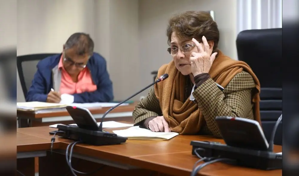 Gladys Echaíz. Foto: Congreso de la República