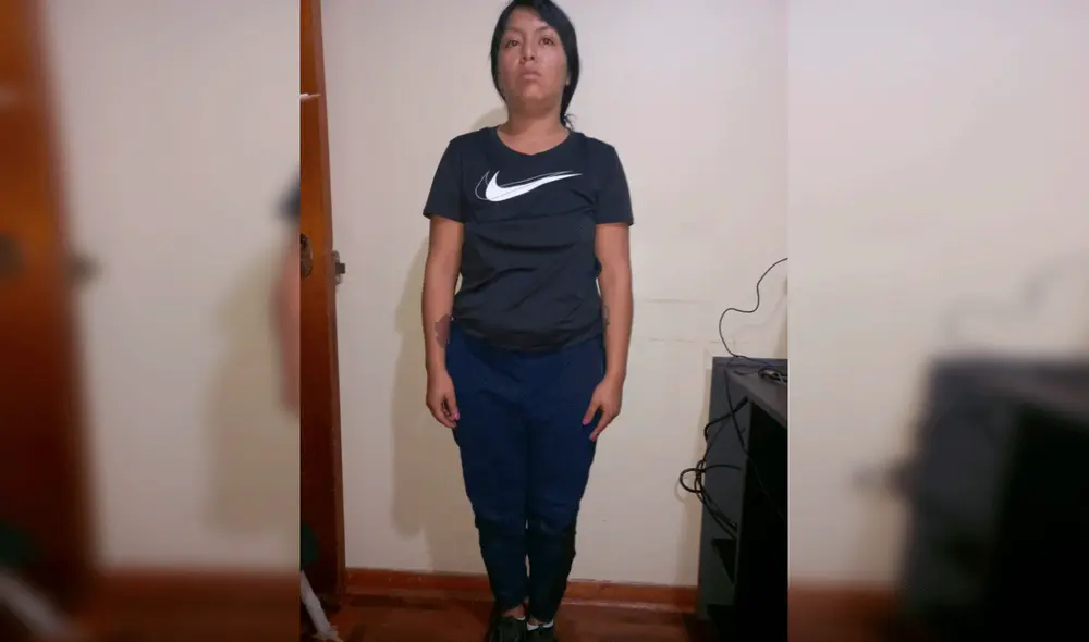 Sicaria teme por su vida y la de los suyos. Foto: PNP Sicaria teme por su vida y la de los suyos. Foto: PNP