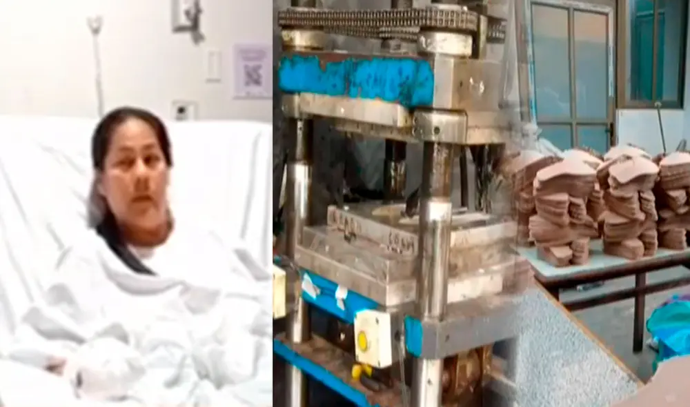 La fémina asegura que no recibió instrucciones para manipular el aparato. Foto: composición La Republica / captura ATV Noticias La fémina asegura que no recibió instrucciones para manipular el aparato. Foto: composición La Republica / captura ATV Noticias