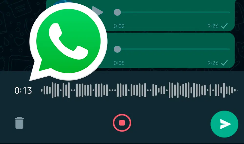 Con este truco podrás escuchar tus notas de voz antes de ser enviadas. Foto: composición LR/Gambeta