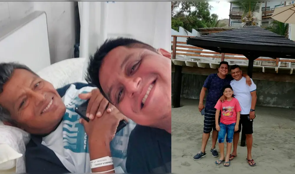 “Fue un gran padre, un gran amigo, un gran confidente y siento un gran dolor. La verdad ahora no tengo palabras”, declaró Arturo Lozada Silupu para La República. Foto: Facebook Arturo Lozada