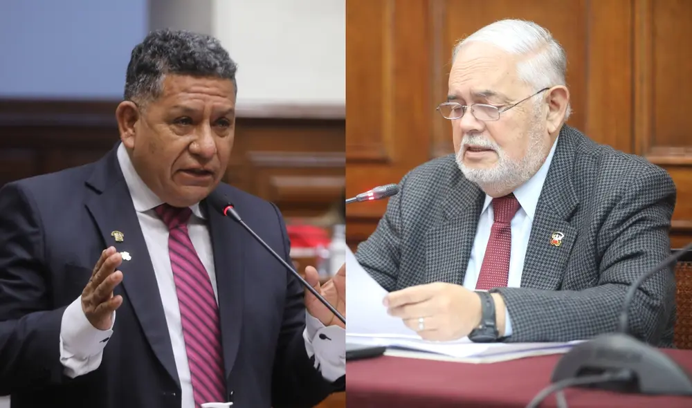 Jorge Montoya también anunció que se ha iniciado un proceso para expulsar a Esdras Medina de Renovación Popular. Foto: Composición/Congreso