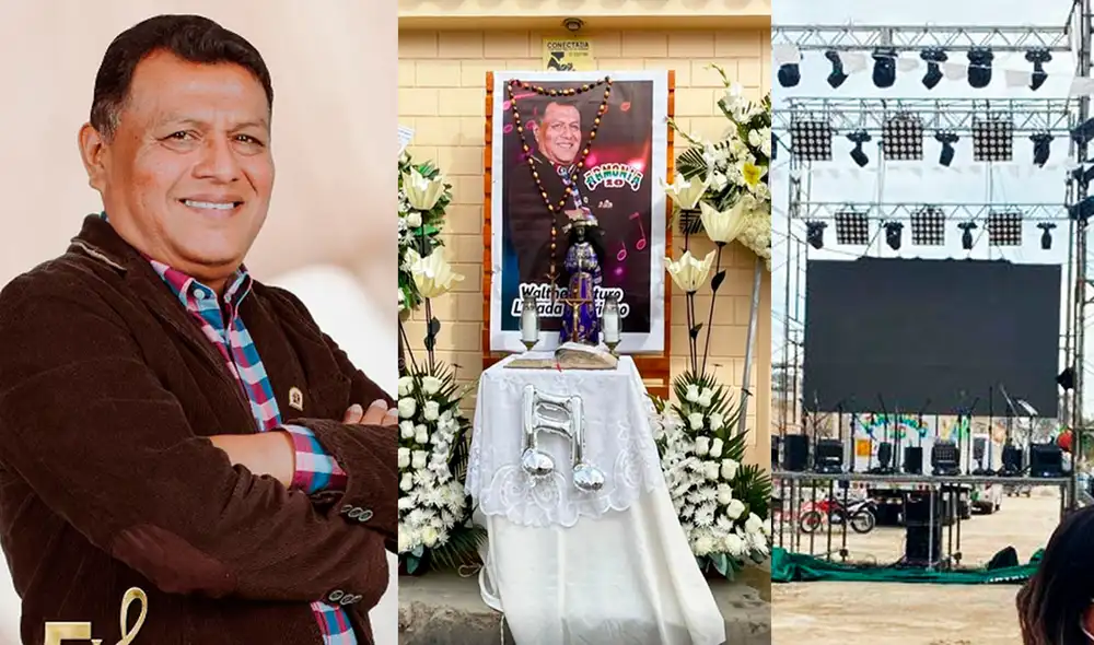 Walther Lozada, líder de Armonía 10, falleció en el hospital Guillermo Almenara. Foto: composición LR/La República Walther Lozada, líder de Armonía 10, falleció en el hospital Guillermo Almenara. Foto: composición LR/La República