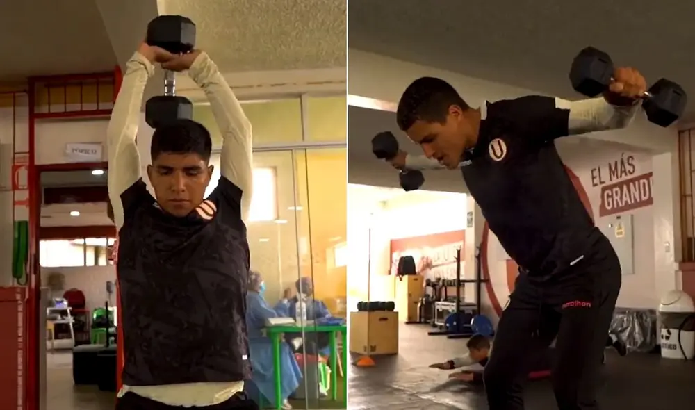 Entrenamientos en Campomar. Foto: captura de Universitario