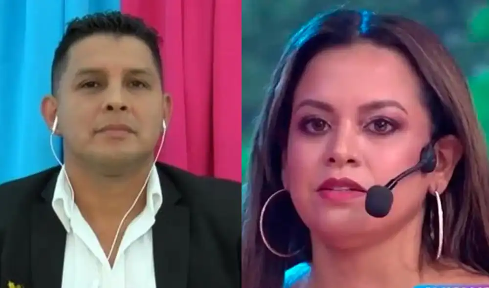 Flor Polo esperó a Néstor Villanueva en la Municipalidad de Surco para firmar el divorcio, pero el cantante no llegó. Foto: composición/Willax TV/América TV
