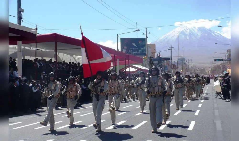 Ciudadanía deberá cumplir protocolos para asistir a desfile. Foto: Prensa Arequipa