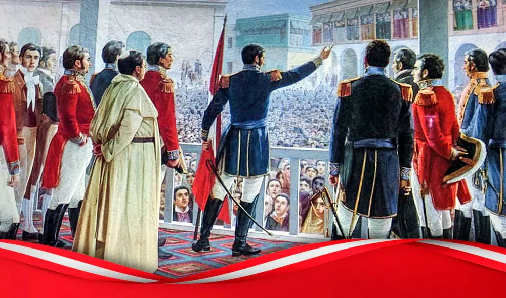 La independencia del Perú fue proclamada en cuatro plazas distintas de Lima. Foto: composición de Jazmín Ceras / La República / Museo Nacional de Arqueología, Antropología e Historia La independencia del Perú fue proclamada en cuatro plazas distintas de Lima. Foto: composición de Jazmín Ceras / La República / Museo Nacional de Arqueología, Antropología e Historia