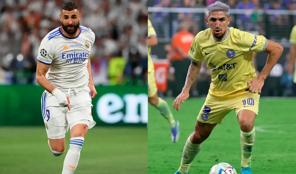 El partido Real Madrid vs. América empieza a las 7.30 p. m. (hora peruana y mexicana) y 4.30 a. m. (hora española). Foto: composición LR / AFP