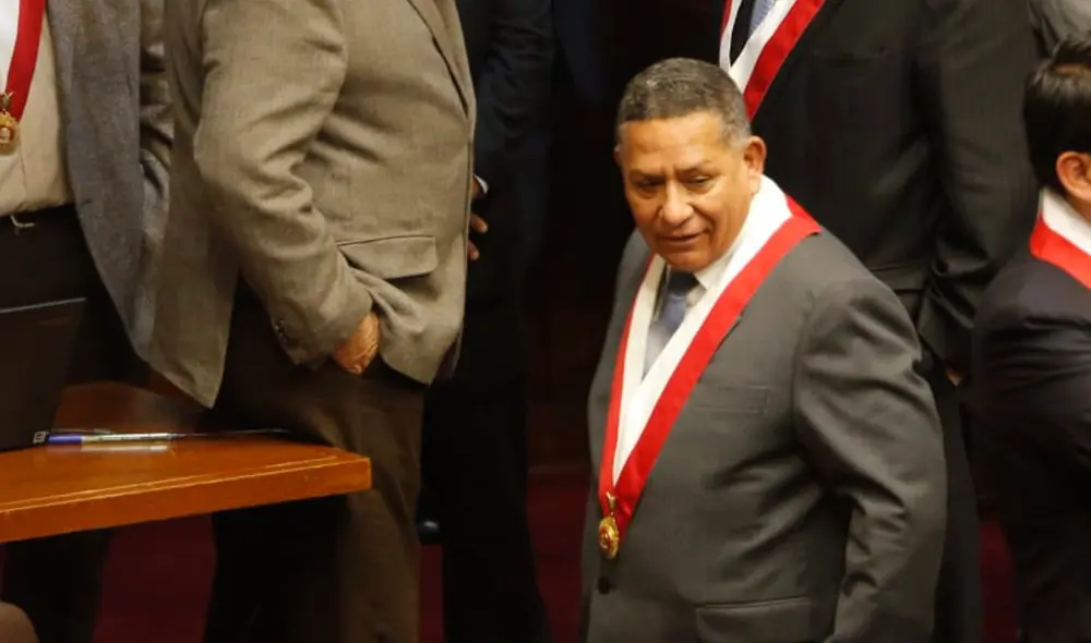 Esdras Medina también promovió una investigación sumaria contra la JNJ. Foto: Congreso Esdras Medina también promovió una investigación sumaria contra la JNJ. Foto: Congreso