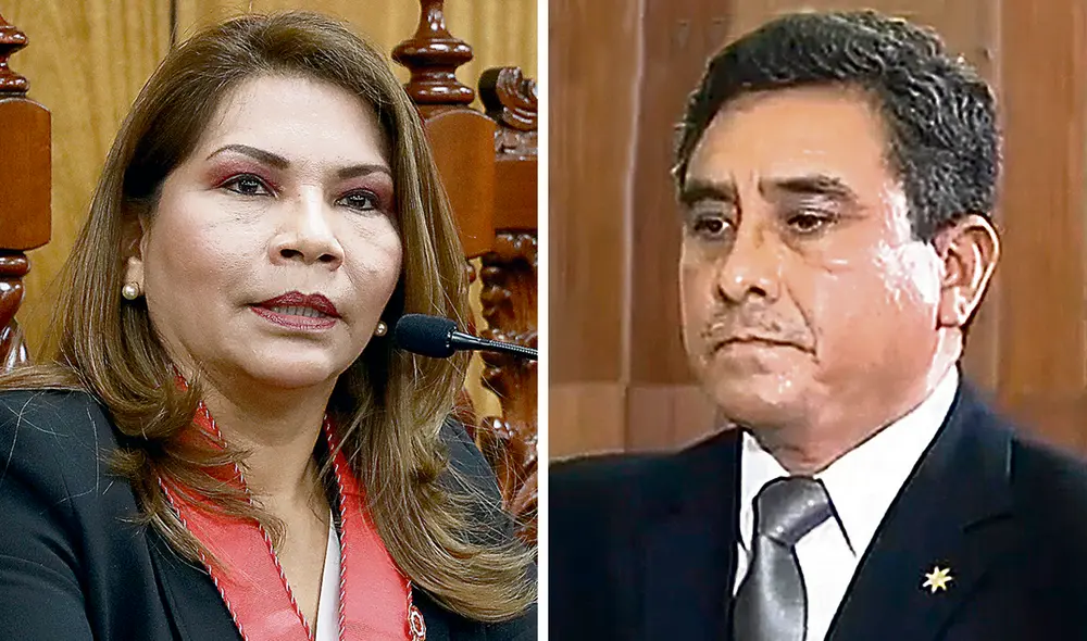 Fiscal Marita Barreto y ministro del Interior Willy Huerta. Foto: composición LR Fiscal Marita Barreto y ministro del Interior Willy Huerta. Foto: composición LR