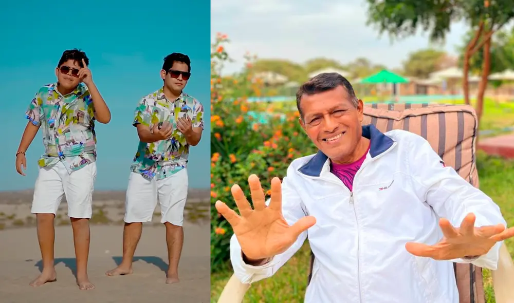 Walther Lozada preparó a Leandro Lozada y a Mathias Lozada para que en el futuro tomen las riendas de Armonía 10. Foto: Composición LR / YouTube Armonía 10 / Facebook Walther Lozada