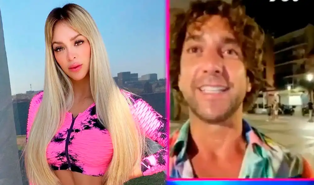 Antonio Pavón habla sobre el novio de Sheyla Rojas. Foto: Instagram / Sheyla Rojas / captura ATV Antonio Pavón habla sobre el novio de Sheyla Rojas. Foto: Instagram / Sheyla Rojas / captura ATV