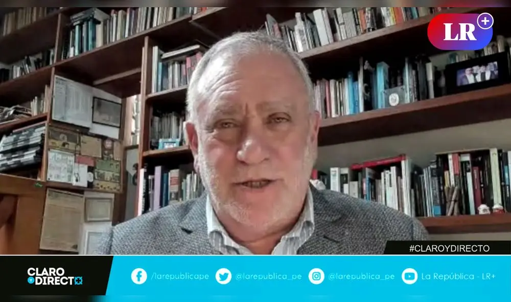 "Claro y Directo" con Augusto Álvarez Rodrich. Foto: captura de LR+