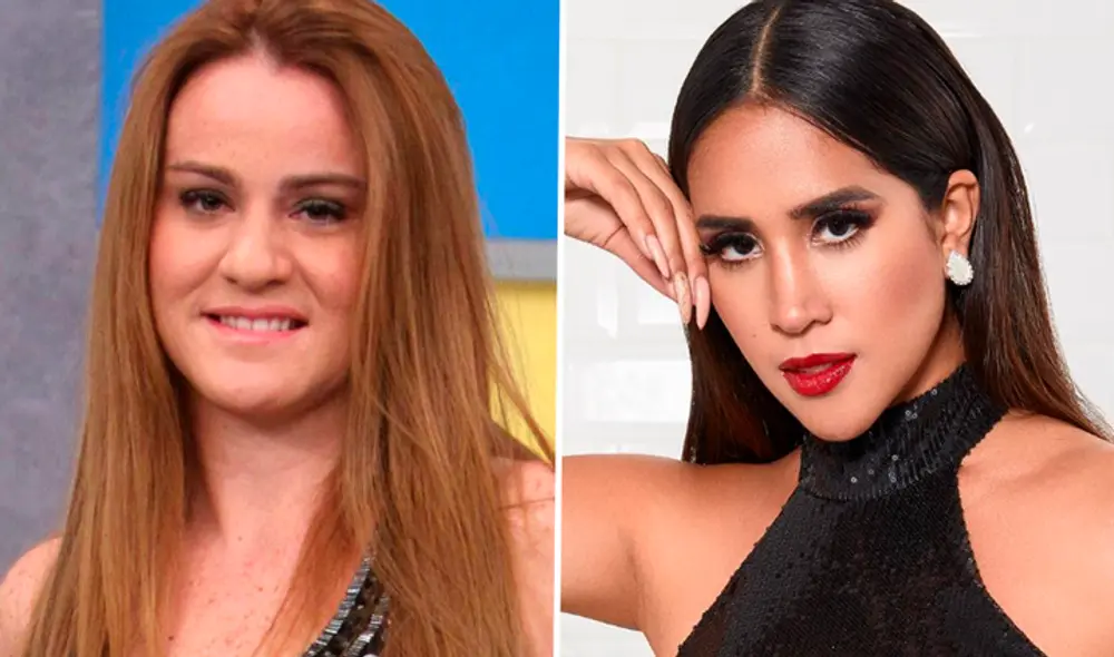 Lourdes Sacín expresó su preocupación por la situación de la hija de Melissa Paredes. Foto: composición Gerson Cardoso/LR/Instagram/América TV.