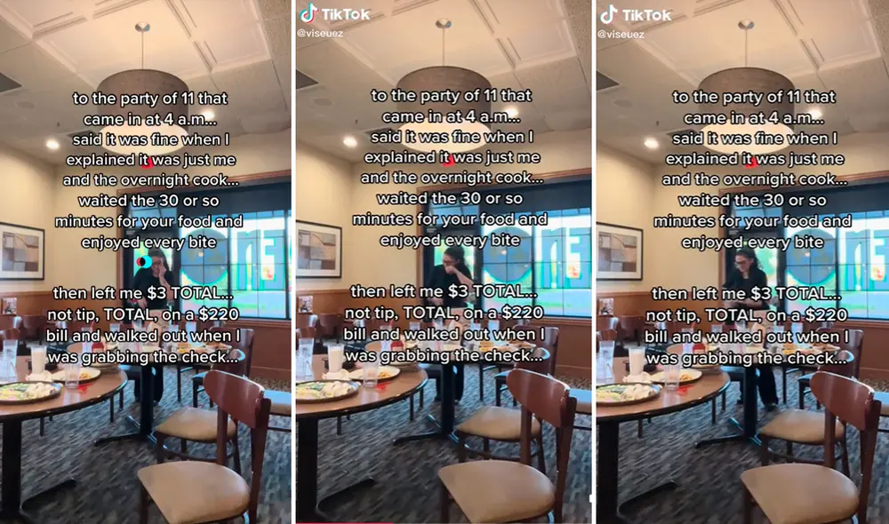 Más de 6,4 millones de cibernautas le desearon éxitos a la trabajadora y pidieron tener más cuidado con los clientes. Foto: composición LR/captura de TikTok/@Viseuz