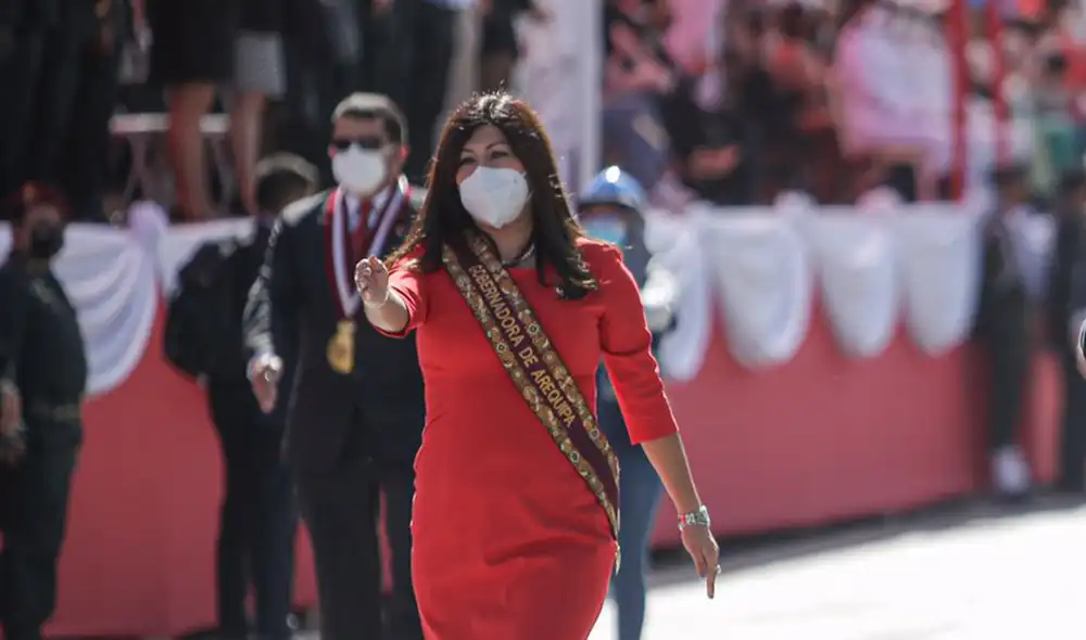 Gobernadora Kimmerlee Gutiérrez también criticó constantes cambios de ministros. Foto: La República/Rodrigo Talavera Gobernadora Kimmerlee Gutiérrez también criticó constantes cambios de ministros. Foto: La República/Rodrigo Talavera