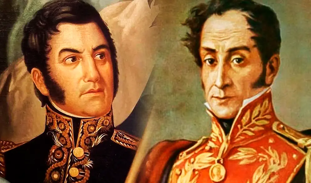 La entrevista se dio sin testigos, sin secretarios o edecanes que guardarán registro de los asuntos discutidos por los libertadores. Foto: composición LR/ Andina/ La Nación