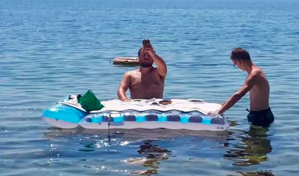 Las polémicas imágenes dieron rápidamente la vuelta al mundo. Foto: captura de TikTok/@CristoRegna