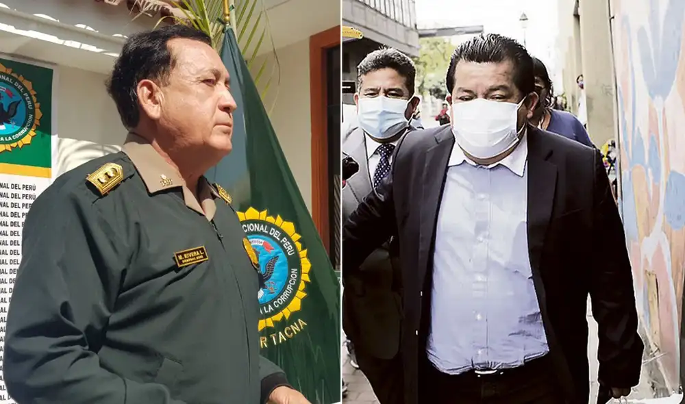 El jefe de la XIV Macro Región Policial Tacna Moquegua, general PNP Manuel Rivera López, habría visitado Palacio de Gobierno, según declaración de Pacheco. Foto: La República El jefe de la XIV Macro Región Policial Tacna Moquegua, general PNP Manuel Rivera López, habría visitado Palacio de Gobierno, según declaración de Pacheco. Foto: La República