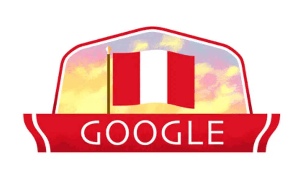 Doodle dedicado al Perú. Foto: captura Google Doodle dedicado al Perú. Foto: captura Google