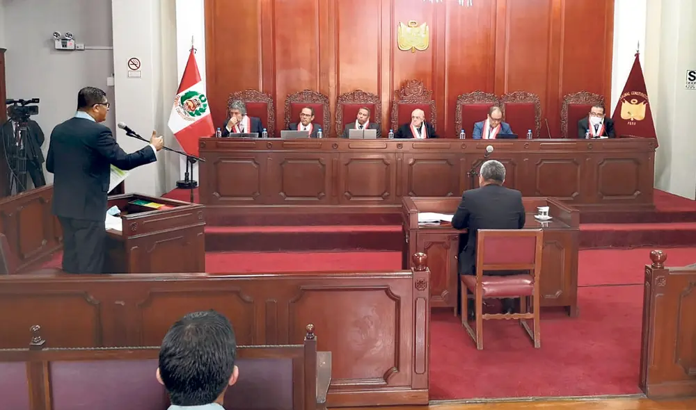 Razones. Tribunal Constitucional decidirá factibilidad de la denuncia que procesa el Congreso. Foto: difusión