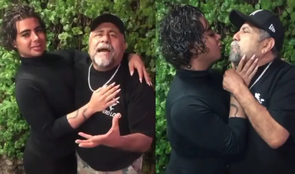 Mero Loco y Giancarlo Scarpati protagonizan curioso momento. Foto: TikTok/ Giancarlo Scarpati