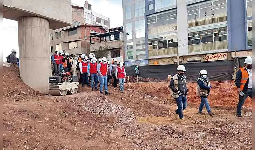 Vía expresa. Está a cargo de la empresa China Gezhouba. Foto: Contraloría