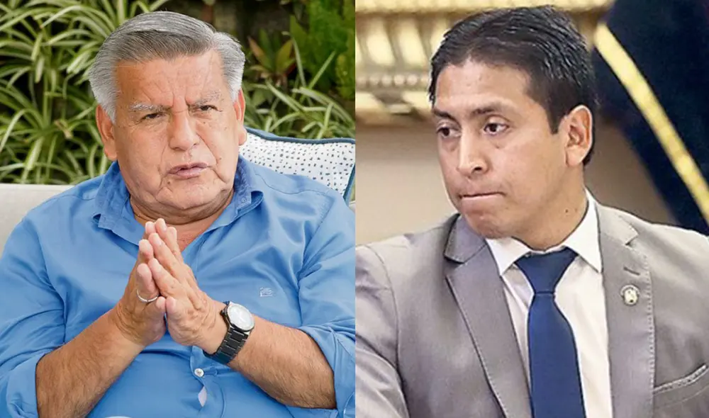 César Acuña condena denuncia de violación sexual de parte de trabajadora del Congreso contra legislador Freddy Díaz. Foto: La República/Congreso/composición LR