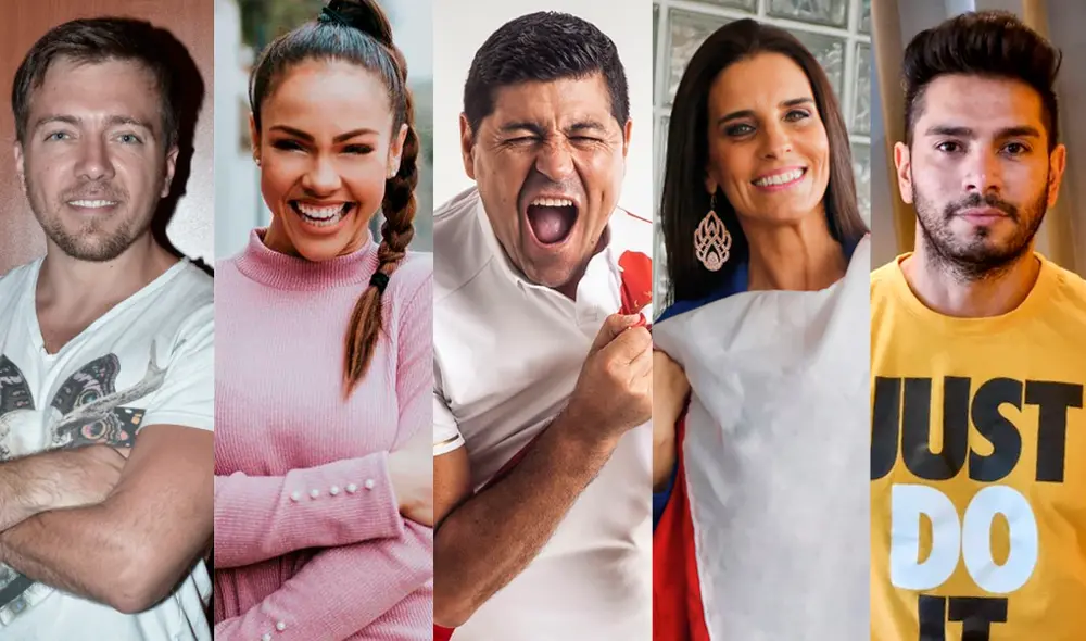 Ellos son los famosos extranjeros que forjaron su carrera en Perú y se enamoraron de nuestro país. Foto: composición GLR Ellos son los famosos extranjeros que forjaron su carrera en Perú y se enamoraron de nuestro país. Foto: composición GLR