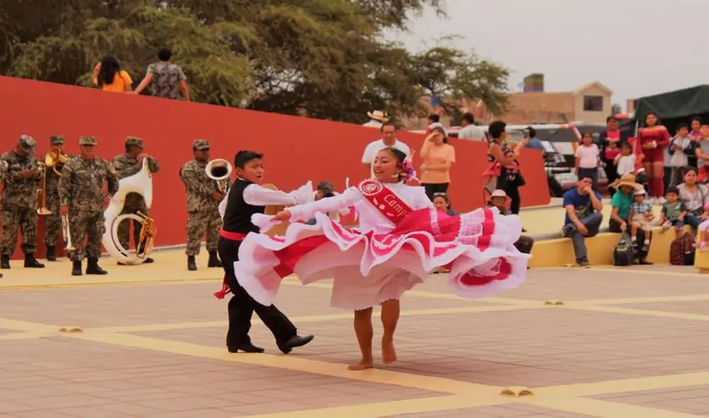 En la región Lambayeque se realizan diversas actividades artístico culturales para celebrar las Fiestas Patrias. Foto: Andina