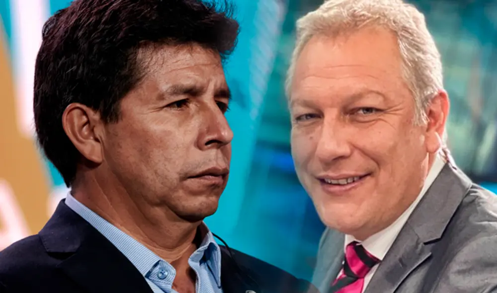 El periodista Gunter Rave ha sido implacable al opinar del presidente Pedro Castillo. Foto: composición Gerson Cardoso/La República. El periodista Gunter Rave ha sido implacable al opinar del presidente Pedro Castillo. Foto: composición Gerson Cardoso/La República.