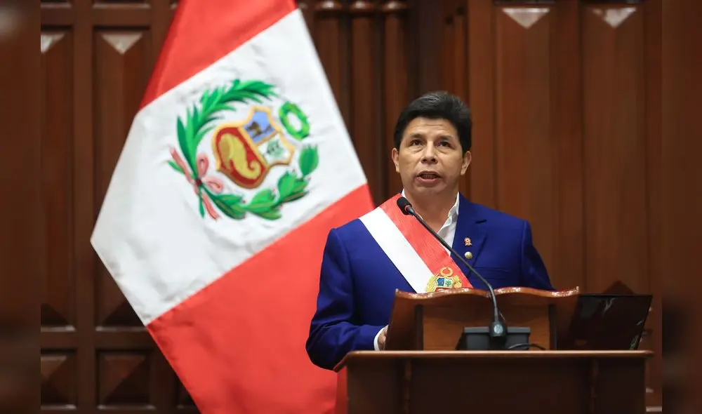 Pedro Castillo asumió la presidencia de la República el 28 de julio del 2021. Foto: Presidencia