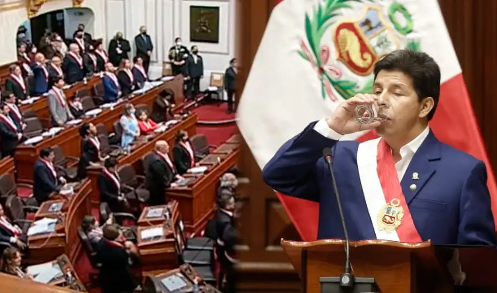 Pedro Castillo tuvo que culminar abruptamente su mensaje a la nación. Pedro Castillo tuvo que culminar abruptamente su mensaje a la nación.