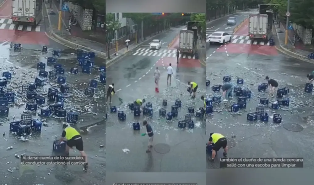 Miles de usuarios aplaudieron la noble acción de los vecinos. Foto: composición LR/capturas de TikTok/@Liryonni