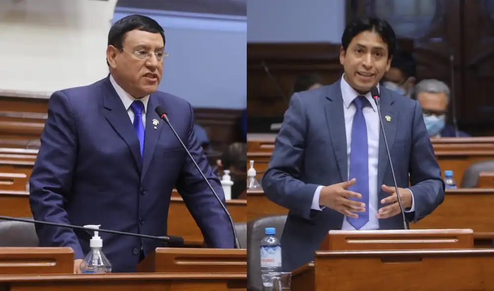 Vocero de APP dijo que tramitarán el eventual desafuero de Freddy Díaz tras recibir los informes de las autoridades sobre el caso. Foto: composición/Congreso