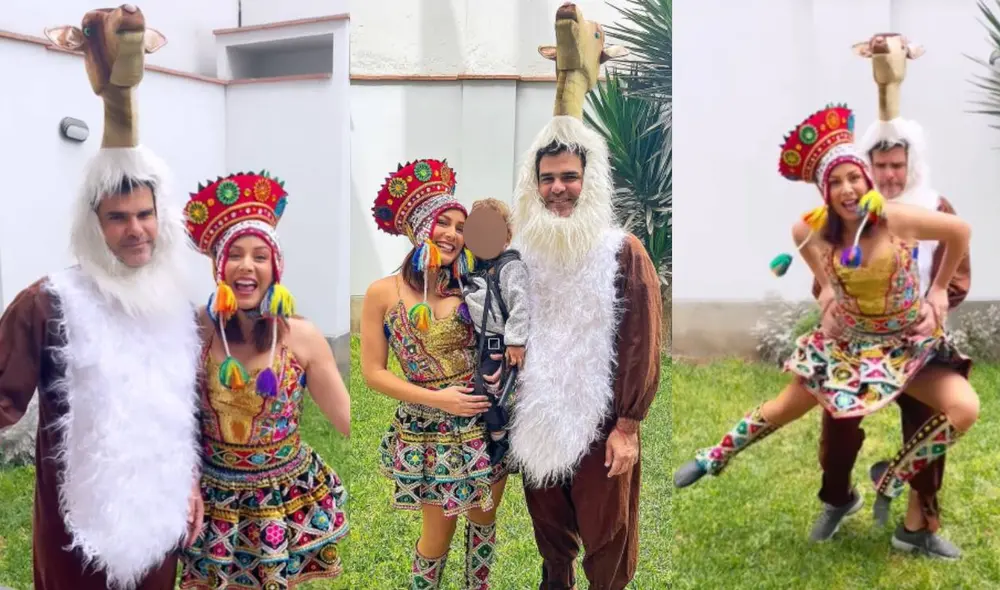 Natalia Salas junto a su novio y su bebé en Fiestas Patrias. Foto: composición/ Natalia Salas/ Instagram Natalia Salas junto a su novio y su bebé en Fiestas Patrias. Foto: composición/ Natalia Salas/ Instagram