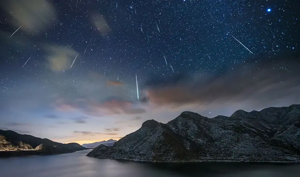 La lluvia de estrellas delta acuáridas de julio 2022 se aprecia mejor desde lugares libres de luces artificiales. Foto: Science Focus