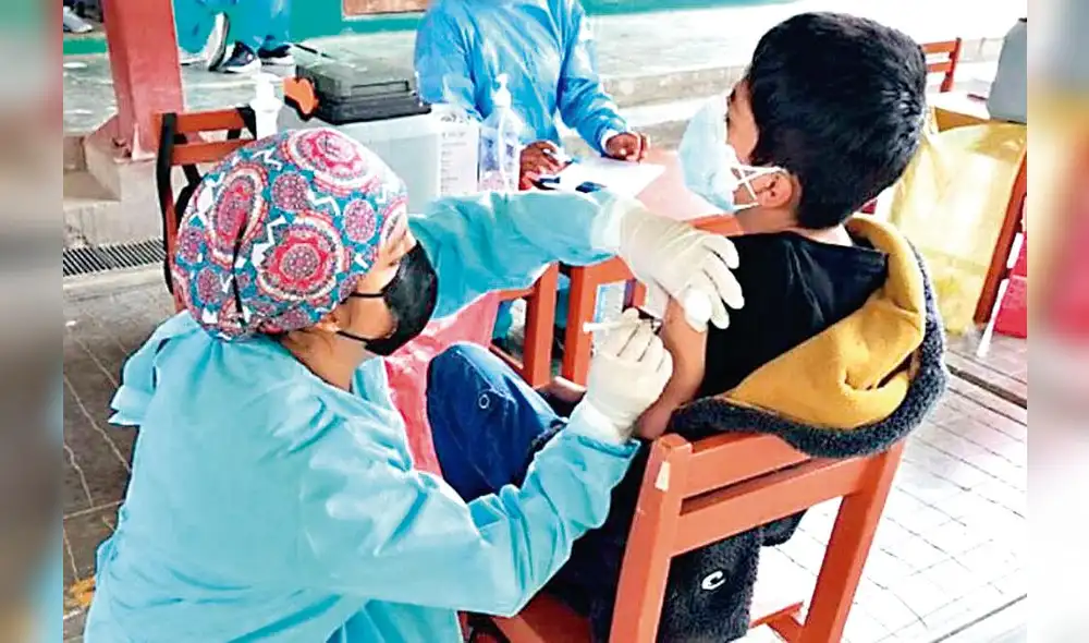 Vacunación inició el día 27. Foto: La República Vacunación inició el día 27. Foto: La República