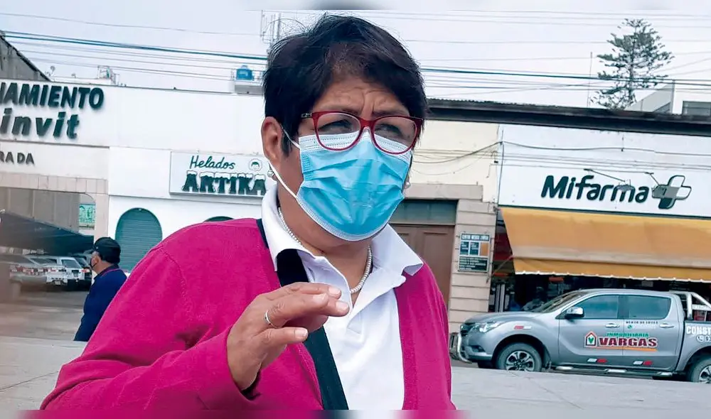 Dirigenta Rosana Reinoso. Foto: La República Dirigenta Rosana Reinoso. Foto: La República