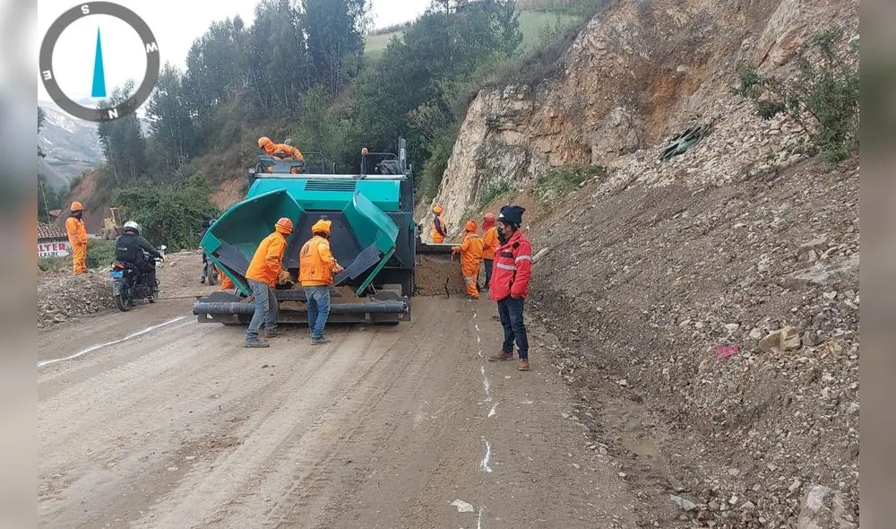 Trabajos viales beneficiarán a 50.000 pobladores de Pataz y Julcán. Foto: GRLl
