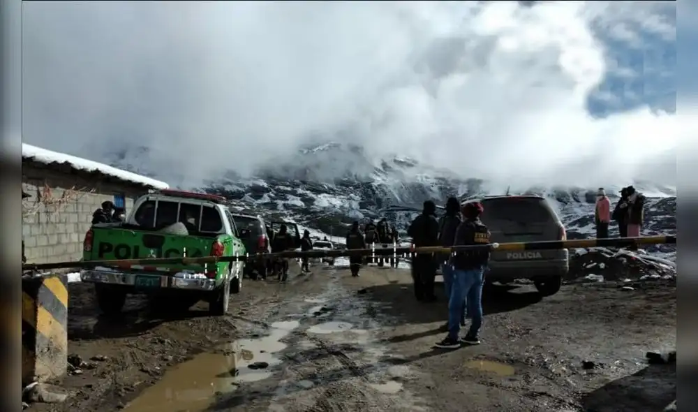 Se investiga el caso del minero baleado en el interior del socavón. Foto: difusión