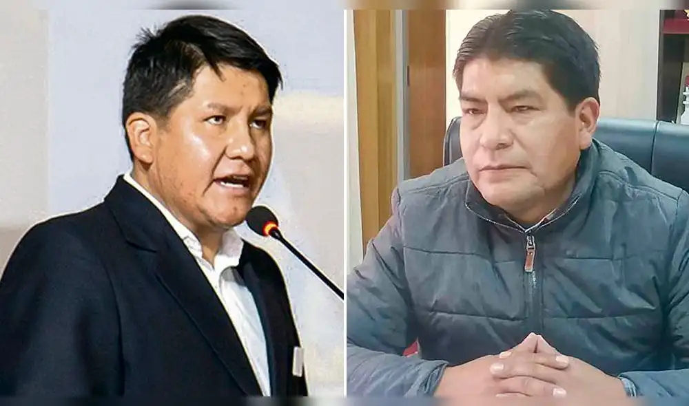 German Alejo y Martín Ticona, autoridades de Puno, explican su postura sobre el actual gobierno. Foto: Composición La República German Alejo y Martín Ticona, autoridades de Puno, explican su postura sobre el actual gobierno. Foto: Composición La República