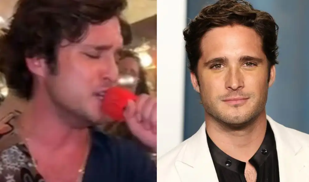 Diego Boneta fue grabado desafinando en un karaoke. El video se hizo viral y recibió miles de críticas. Foto: composición/TikTok/Hola