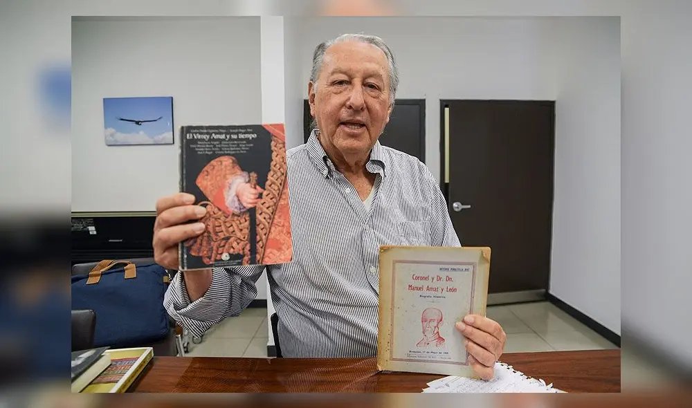 Carlos Amat y León. Foto: Luis Julián / Caretas