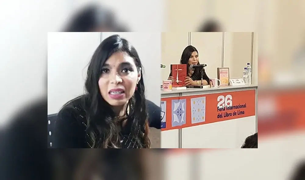 Zully Pinchi presentó su libro de poemas “Pionono de vitrina”. Foto: La República