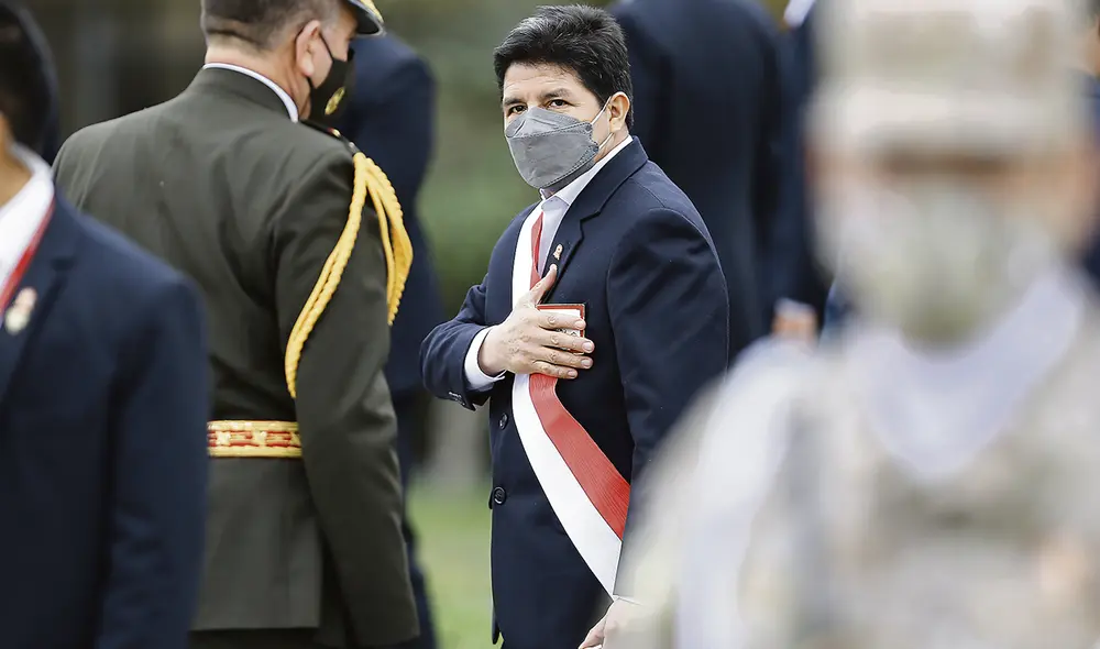 Acorralado. Castillo podría enfrentar un tercer intento de vacancia, esta vez a partir de las cinco investigaciones fiscales iniciadas en su contra. Foto: Marco Cotrina/La República