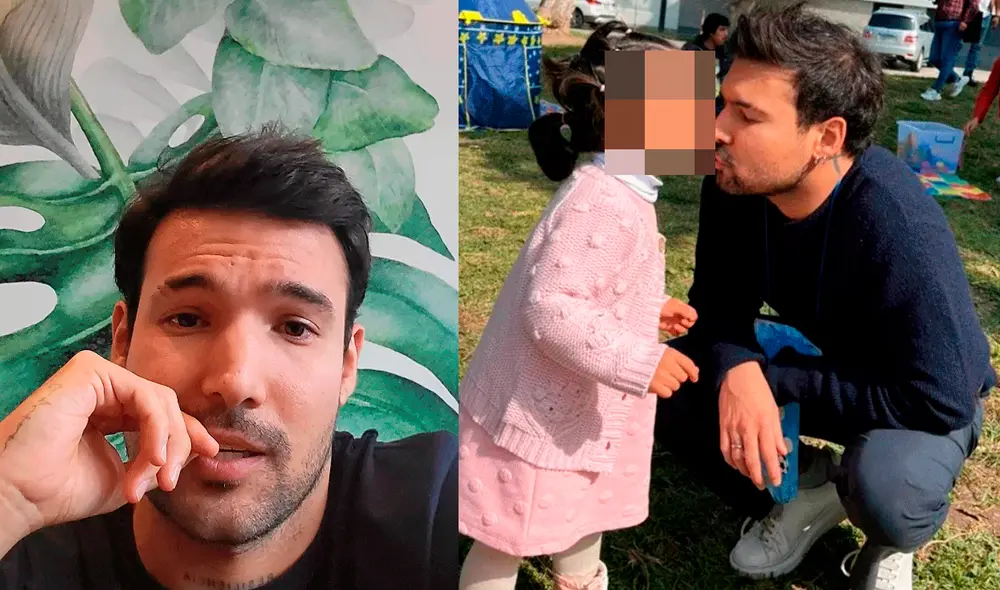 Ezio Oliva defendió a su familia del ataque de una presunta fanática. Foto: composición LR/Instagram/Ezio Oliva